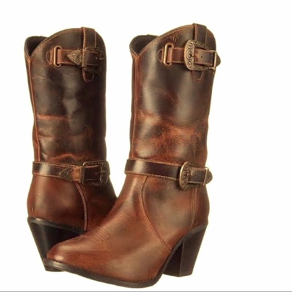 dingo Shoes - DINGO Midi Nelly Western Cowgirl Boots.